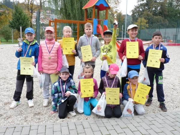 Tenisový turnaj dětí 10.10.2015